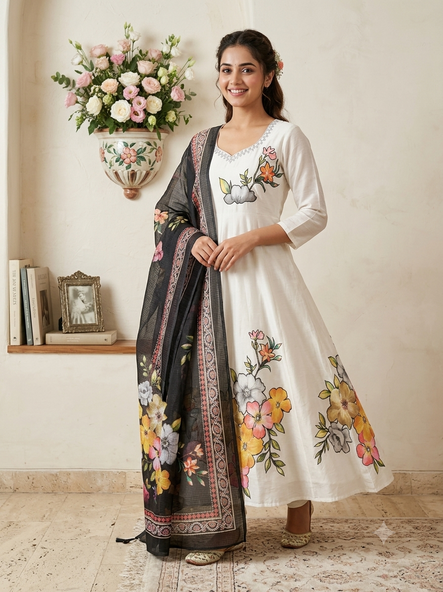 anarkali kurti