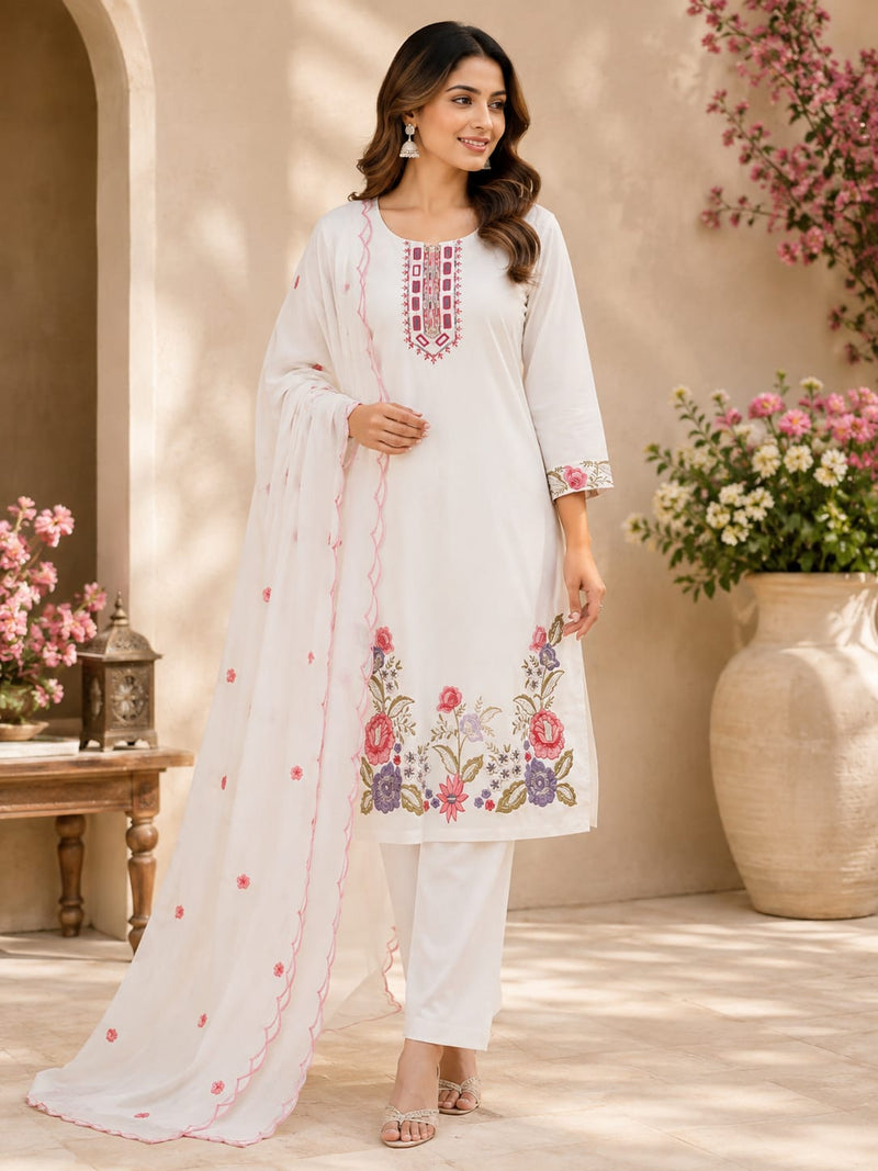Sangee Floral Grace Suit Set