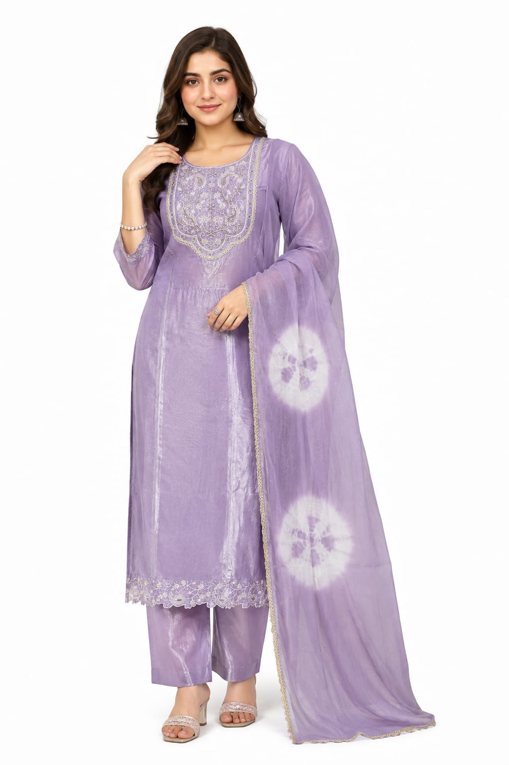 Sangee Royal Embroidered Suit Set