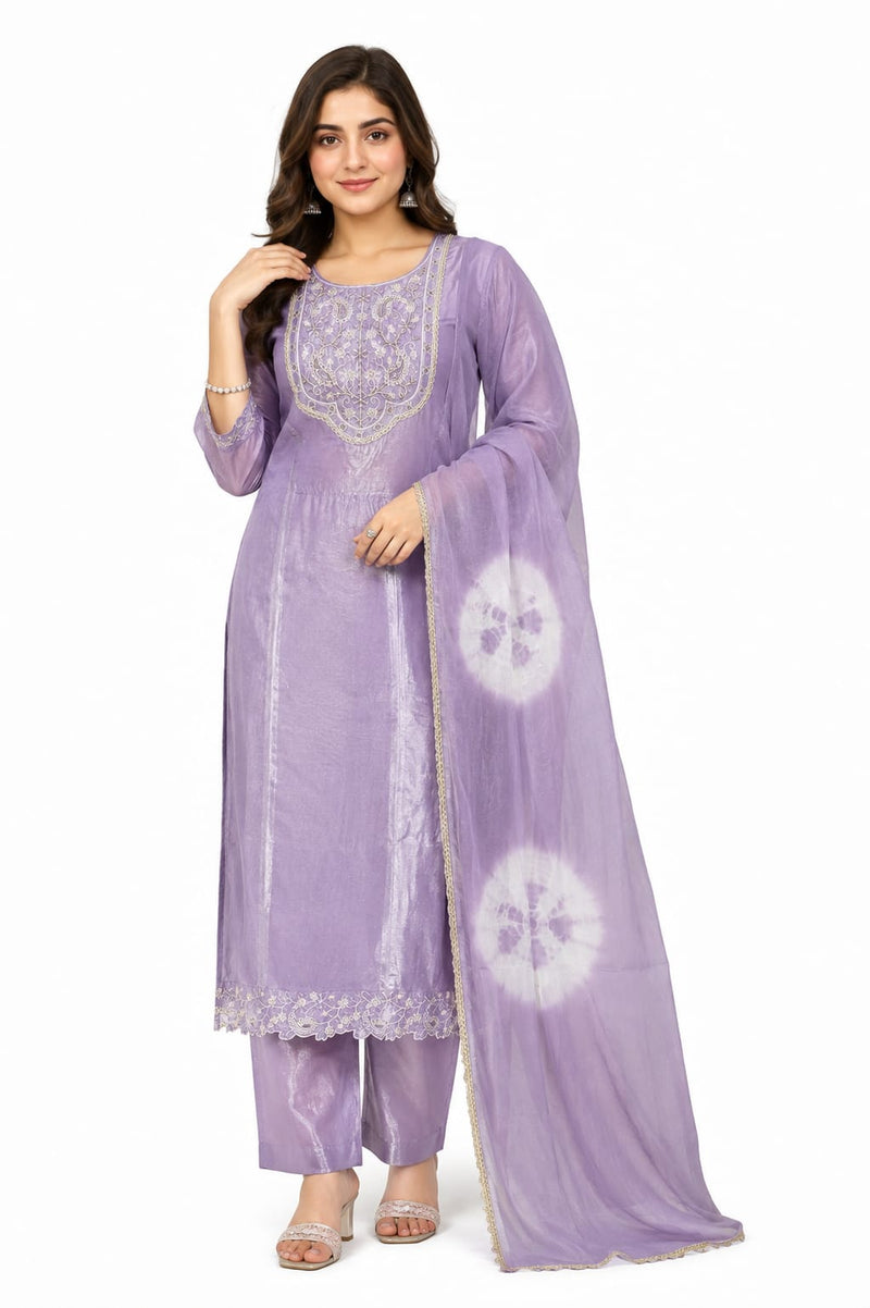 Sangee Royal Embroidered Suit Set